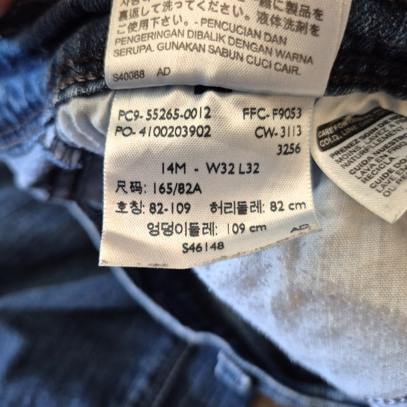 Levis 515 Jeans Womens 14M Bootcut Mid Rise Medium Wash Denim Outdoors Casual - Picture 16 of 16